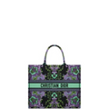 Ezyycart Bags DIR 41CM BOOK TOTE MULTICOLOR DIR INDIAN PURPLE EMBROIDERY M1286ZESKM19E
