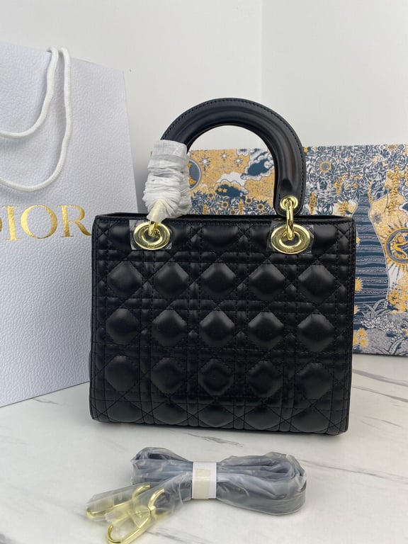 Anum Bags DIR MEDIUM LADY BLACK CANNAGE 24CM