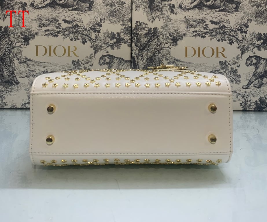 Ezyycart Bags DIR MINI LADY DIR LUCKY STAR BAG WHITE 17CM