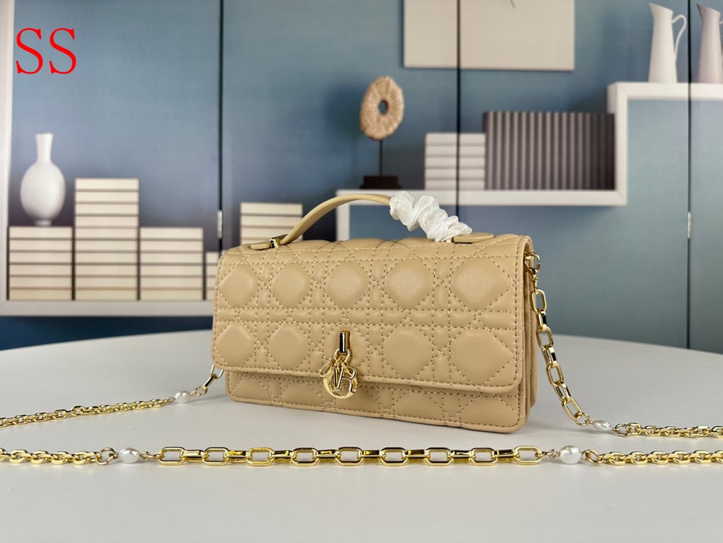 Anum Bags DIR MISS DIR MINI BAG BEIGE 21CM