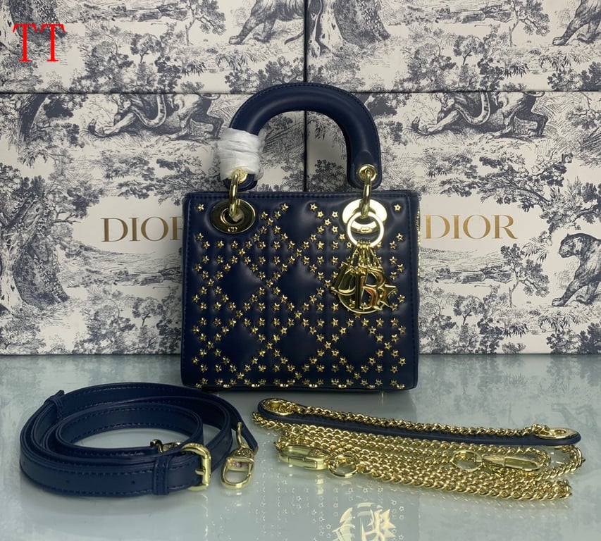 Anum Bags DIR MINI LADY DIR LUCKY STAR BAG BLACK 17CM