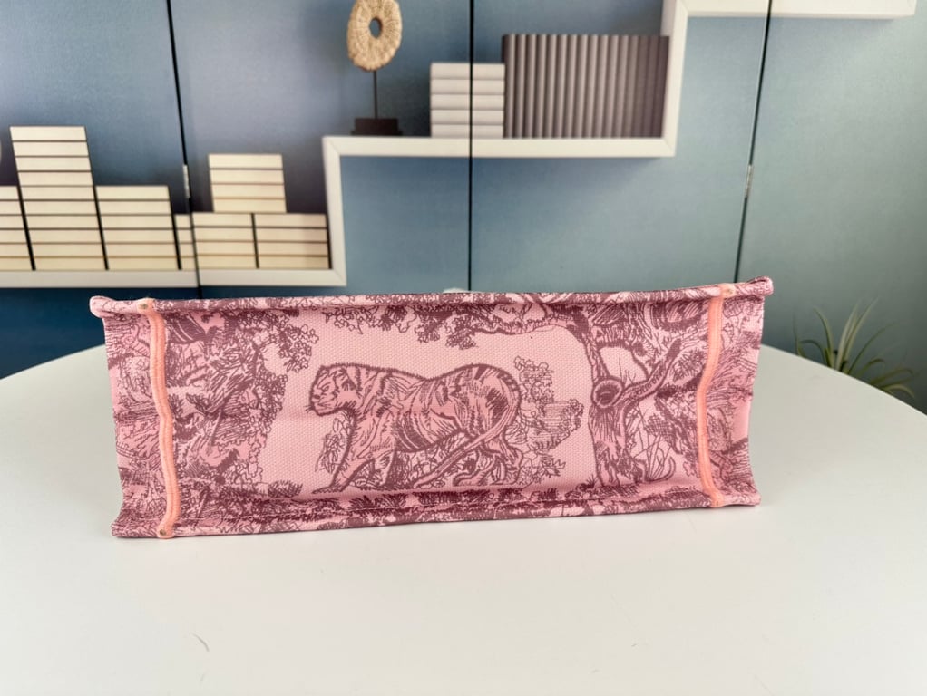 Ezyycart Bags DIR LARGE DIR BOOK TOTE PINK AND GRAY 41CM M1265ZTDTM45E