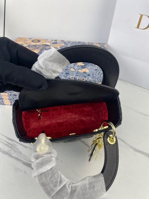 Anum Bags DIR MEDIUM LADY BLACK CANNAGE 24CM