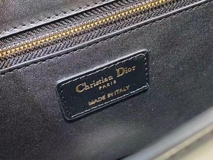 Ezyycart Bags DIR 30 MONTAIGNE BLACK BOX CALFSKIN 24CM