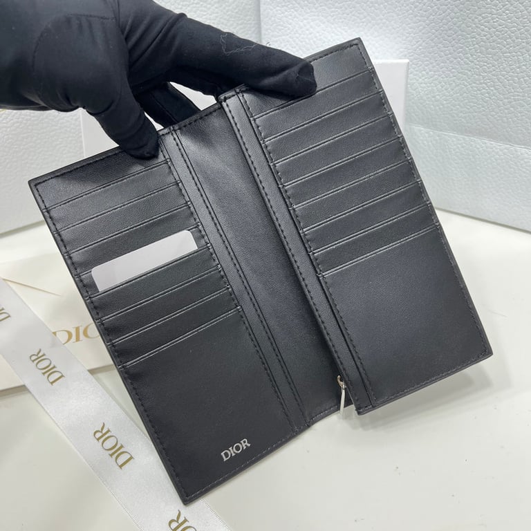 Anum Bags dir LONG WALLET BLACK 17.5CM