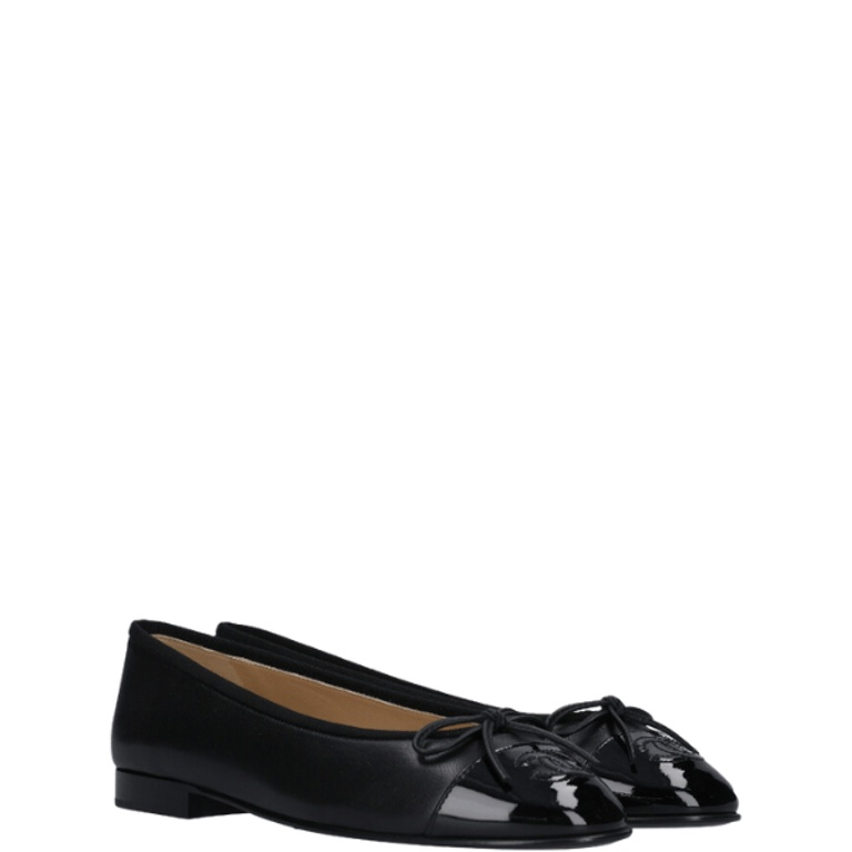 Anum Bags CHL BLACK FLAT SANDALS