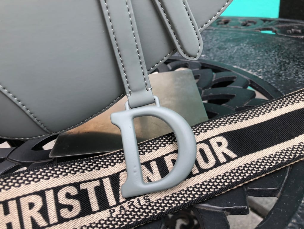Ezyycart Bags DIR SADDLE ULTRA MATTE CALFSKIN GREY