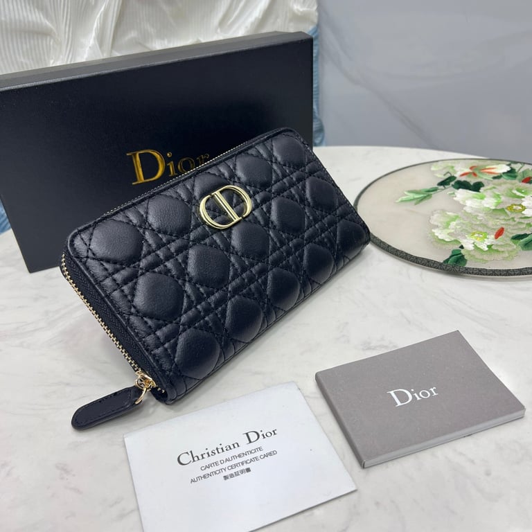 Ezyycart Bags dir CARO VOYAGEUR WALLET BLACK 19CM S5038UWHC_M900