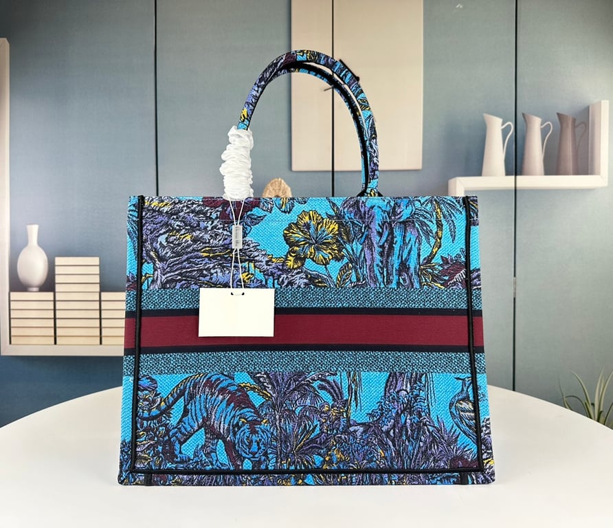 Anum Bags DIR LARGE DIR BOOK TOTE CELESTIAL BLUE MULTICOLOR 41CM M1286ZEUPM259