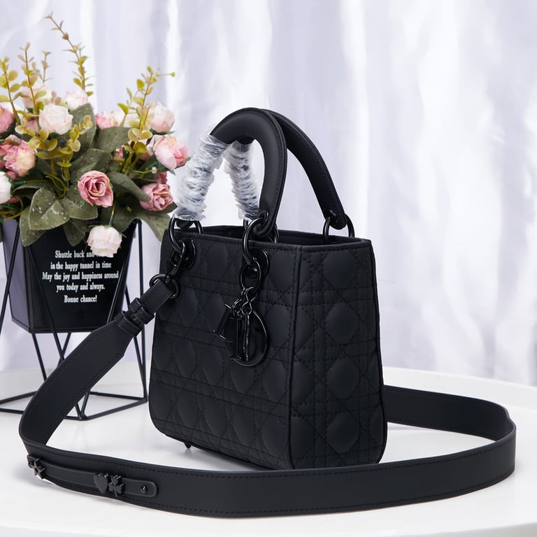 Ezyycart Bags DIR LADY MY ABC BLACK BAG 20CM