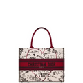Anum Bags DIR 41CM MULTICOLOR LARGE BOOK TOTE DIRAMOUR JE TAIME