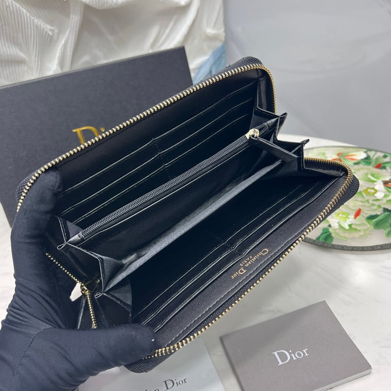 Ezyycart Bags dir CARO VOYAGEUR WALLET BLACK 19CM S5038UWHC_M900