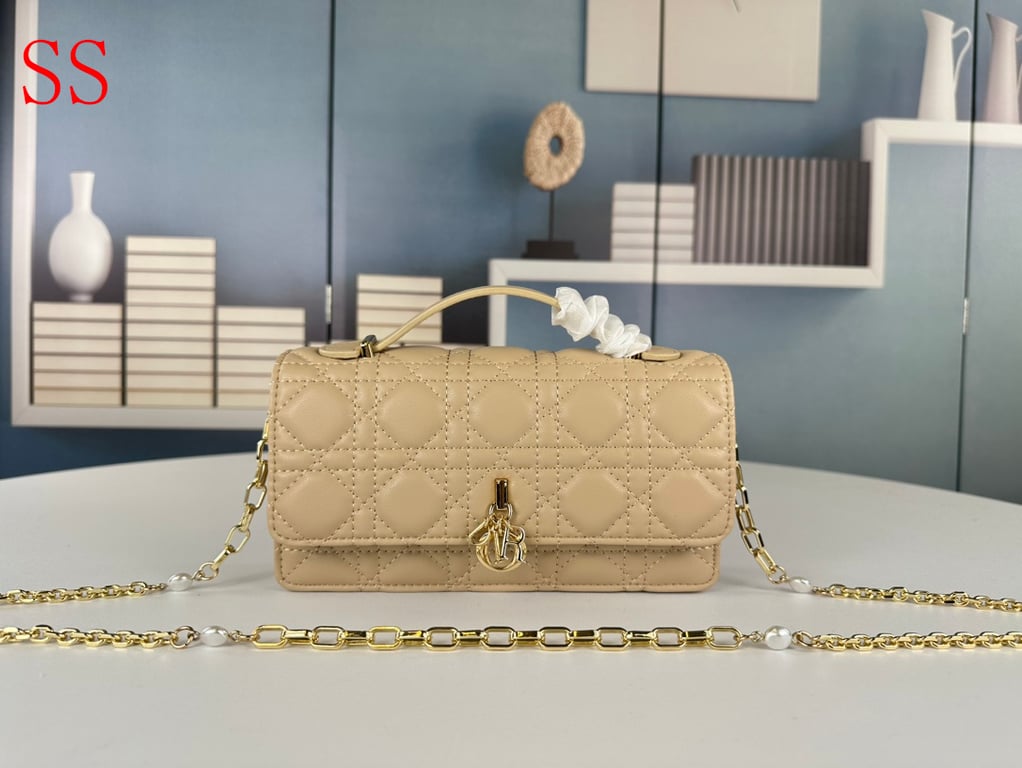 Anum Bags DIR MISS DIR MINI BAG BEIGE 21CM