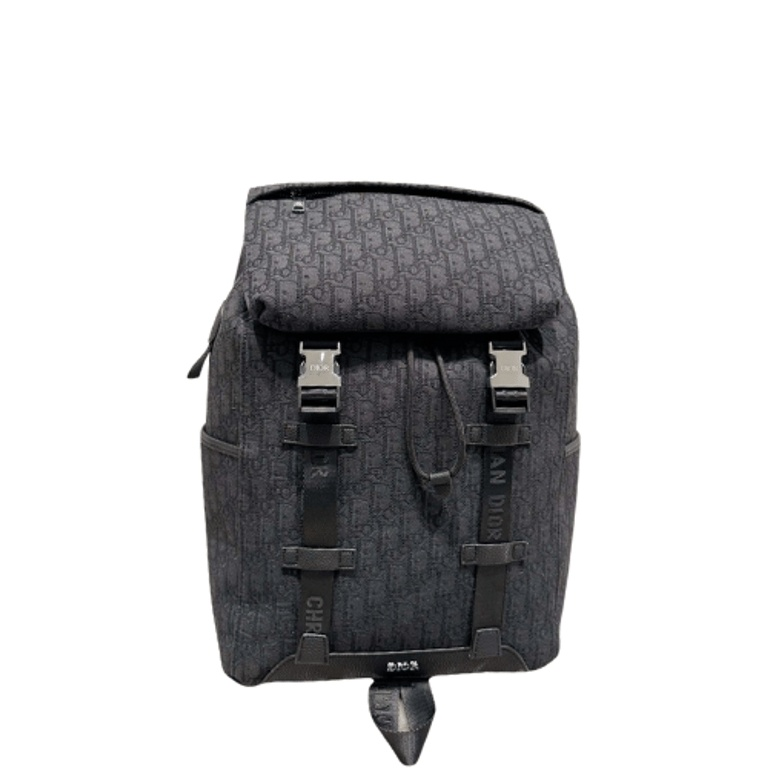 Anum Bags DIR 42CM EXPLORER BACKPACK BLACK OBLIQUE JACQUARD