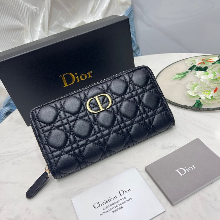 Ezyycart Bags dir CARO VOYAGEUR WALLET BLACK 19CM S5038UWHC_M900