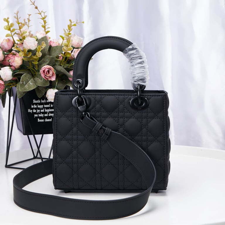 Ezyycart Bags DIR LADY MY ABC BLACK BAG 20CM