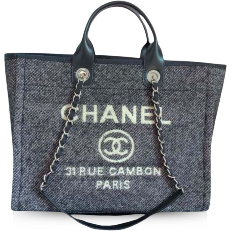 Anum Bags CHL GREY LARGE SHOPPING TOTE BAG