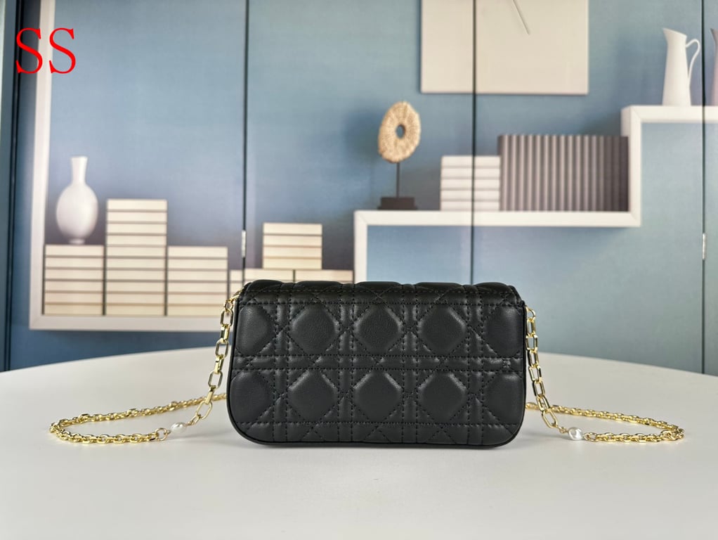 Ezyycart Bags DIR LADY DIR PHONE POUCH BLACK 19CM