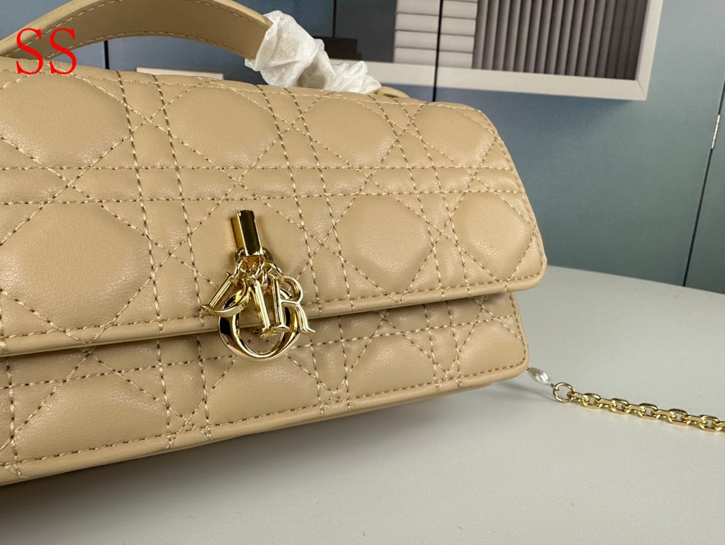 Anum Bags DIR MISS DIR MINI BAG BEIGE 21CM
