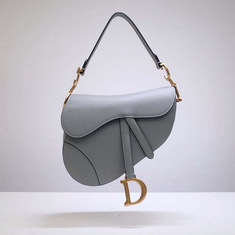 Anum Bags DIR MICRO SADDLE GOATSKIN CLOUD BLUE