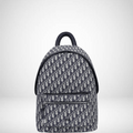 Ezyycart Bags DIR BEIGE AND BLACK 40CM RIDER OBLIQUE JACQUARD BACKPACK