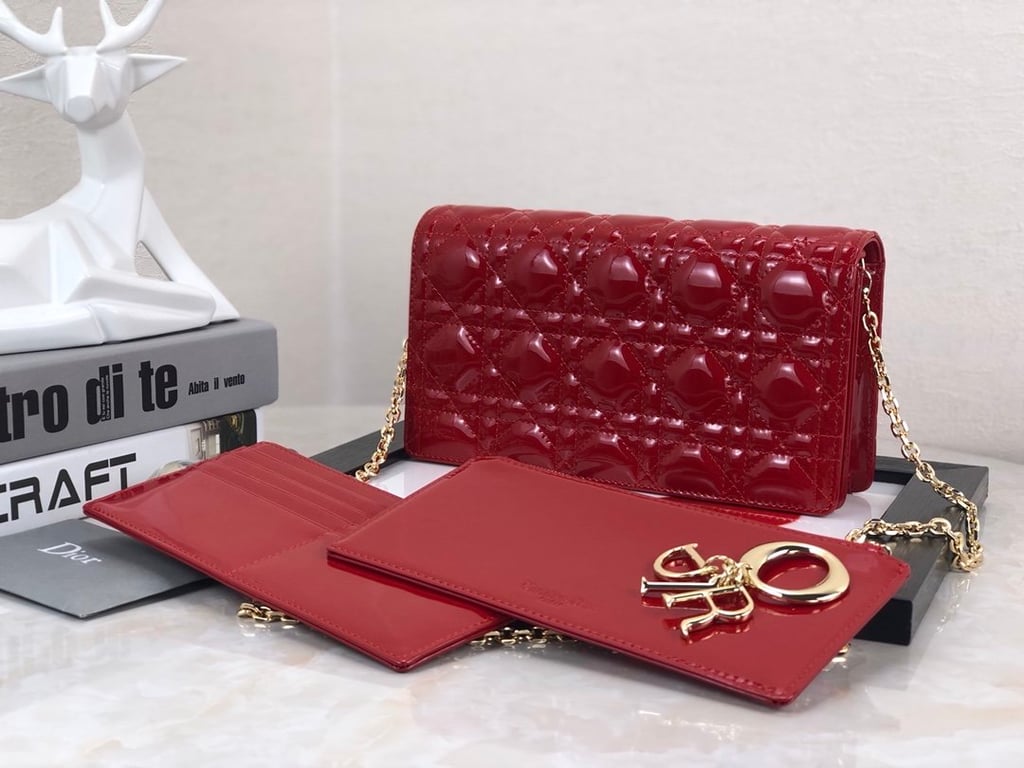 Anum Bags dir LADY POUCH CHERRY RED S0204OVRB_M323