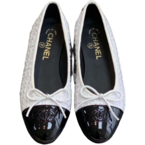 Anum Bags CHL FLATS WHITE BALLET