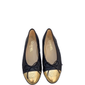 Anum Bags CHL BALLERINA FLATS BLACK/GOLD