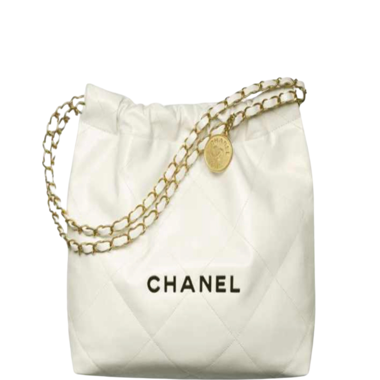 Anum Bags CHL 22 SMALL BAG WHITE 14.4 INCHES/ 37 CM