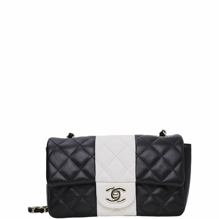 Anum Bags CHL MINI FLAP BAG BLACK 7.8IN/20CM