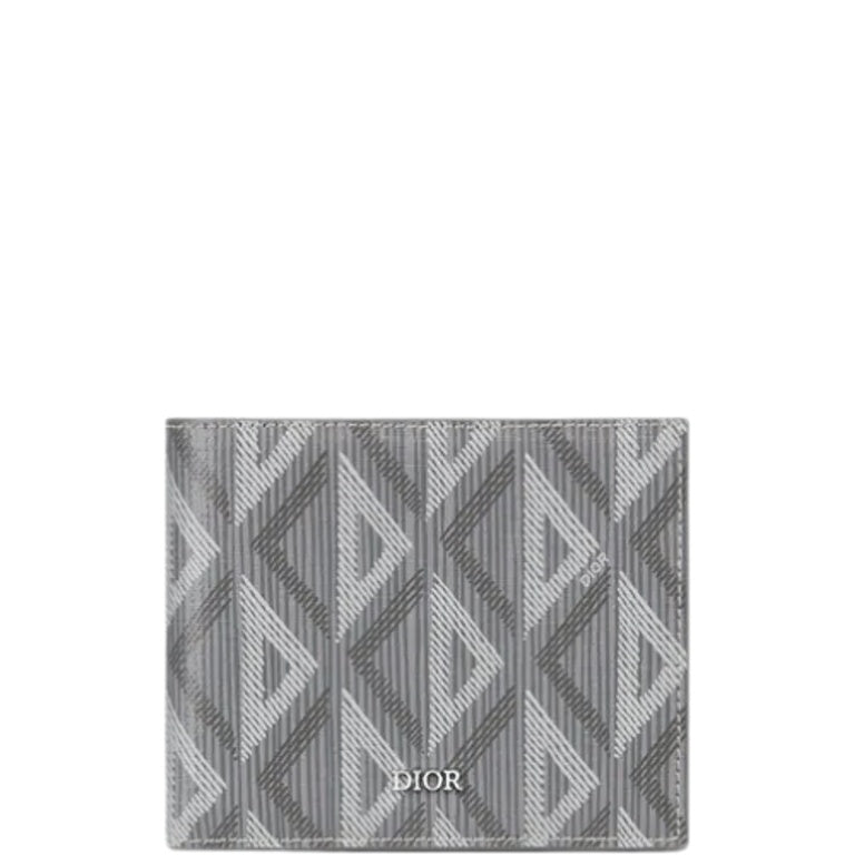 Anum Bags dir WALLET GREY CD DIAMOND CANVAS 11CM