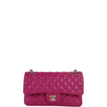 Anum Bags CHL CLASSIC MEDIUM LAMBSKIN FLAP PINK AND GOLD 25CM