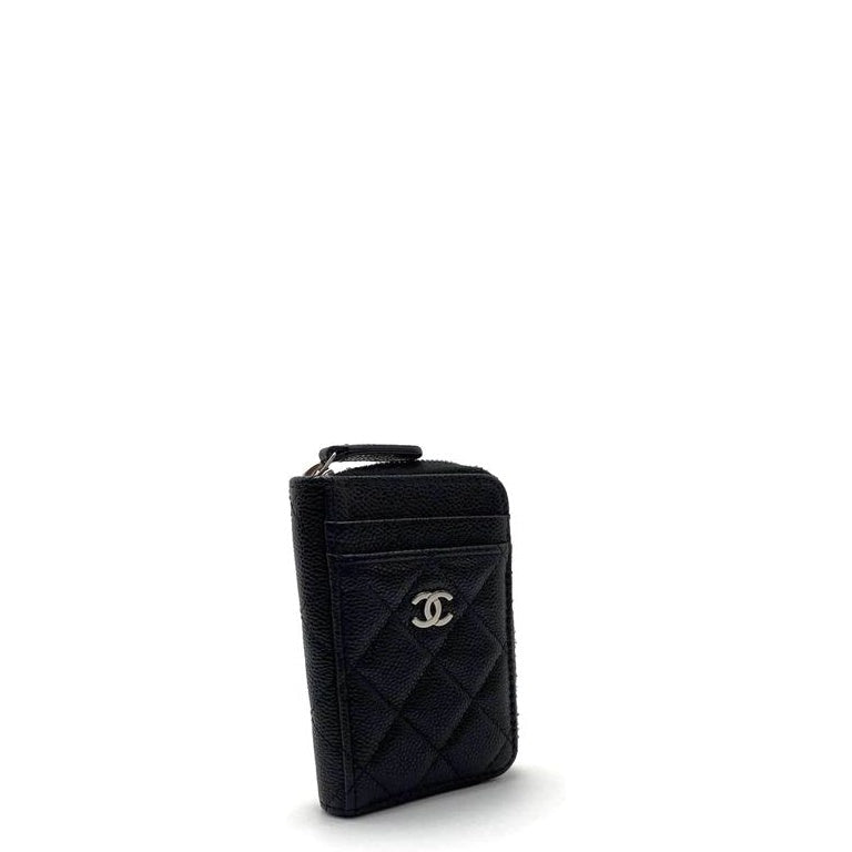 Anum Bags CHL ZIPPED COIN PURSE BLACK AP1650