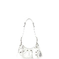 Ezyycart Bags BALENCIAGA LE CAGOLE XS SHOULDER BAG IN WHITE 25CM