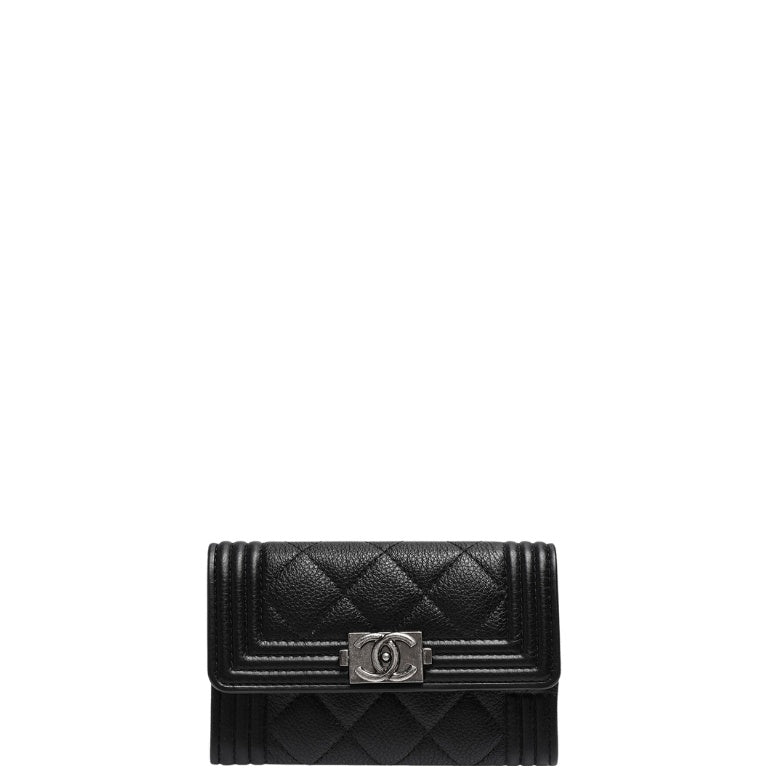Anum Bags CHL BOY CLASSIC WALLET BLACK SILVER 84432