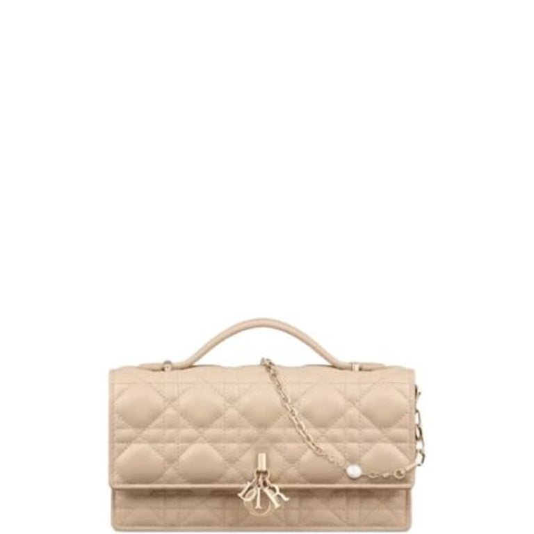 Anum Bags DIR MISS DIR MINI BAG BEIGE 21CM