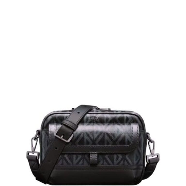Anum Bags DIR HIT THE ROAD MESSENGER BAG CD BLACK 20CM