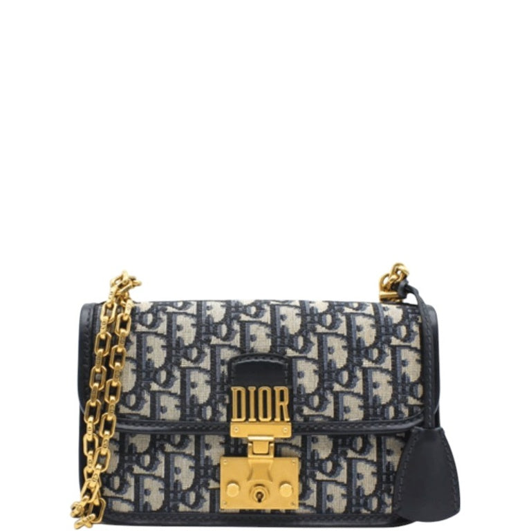 Anum Bags DIR OBLIQUE ADDICT FLAP BAG BLACK 24CM