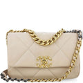 Anum Bags CHL 19 FLAP BAG BEIGE