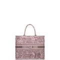 Ezyycart Bags DIR LARGE DIR BOOK TOTE PINK AND GRAY 41CM M1265ZTDTM45E