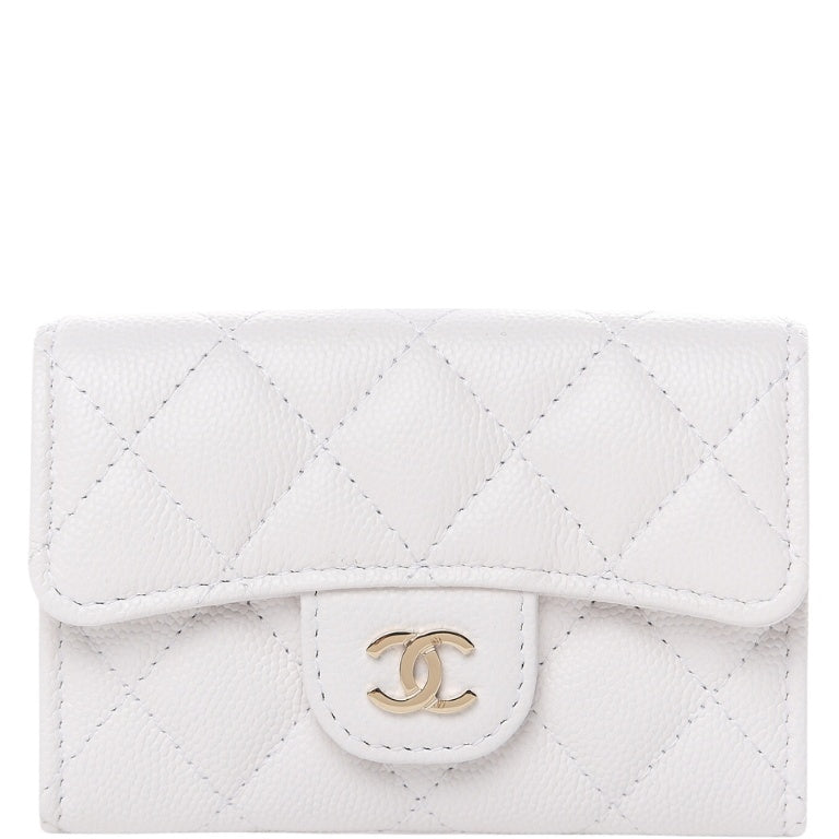 Anum Bags CHL CLASSIC CARD HOLDER WALLET WHITE AP0214
