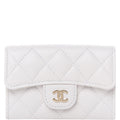 Anum Bags CHL CLASSIC CARD HOLDER WALLET WHITE AP0214