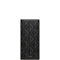 Anum Bags dir VERTICAL LONG WALLET BLACK CD DIAMOND CANVAS 17.5CM 2ESBC002DCO H43E