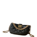 Anum Bags CHL SMALL HOBO BAG GOLD HARDWARE BLACK