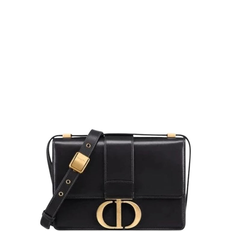 Ezyycart Bags DIR 30 MONTAIGNE BLACK BOX CALFSKIN 24CM