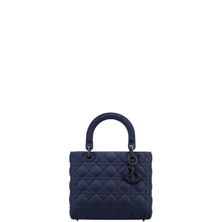 Anum Bags DIR MEDIUM ULTRAMATTE LADY BAG INDIGO BLUE 20CM