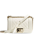 Anum Bags CHL BOY FLAPBAG WHITE