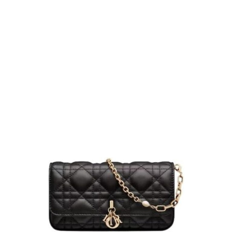Ezyycart Bags DIR LADY DIR PHONE POUCH BLACK 19CM